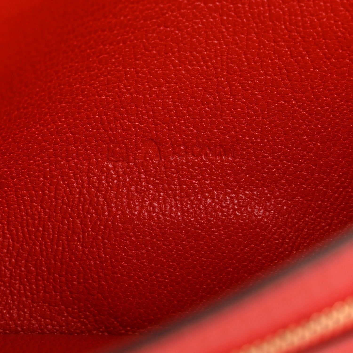 Shiny Alligator Bearn Wallet Geranium