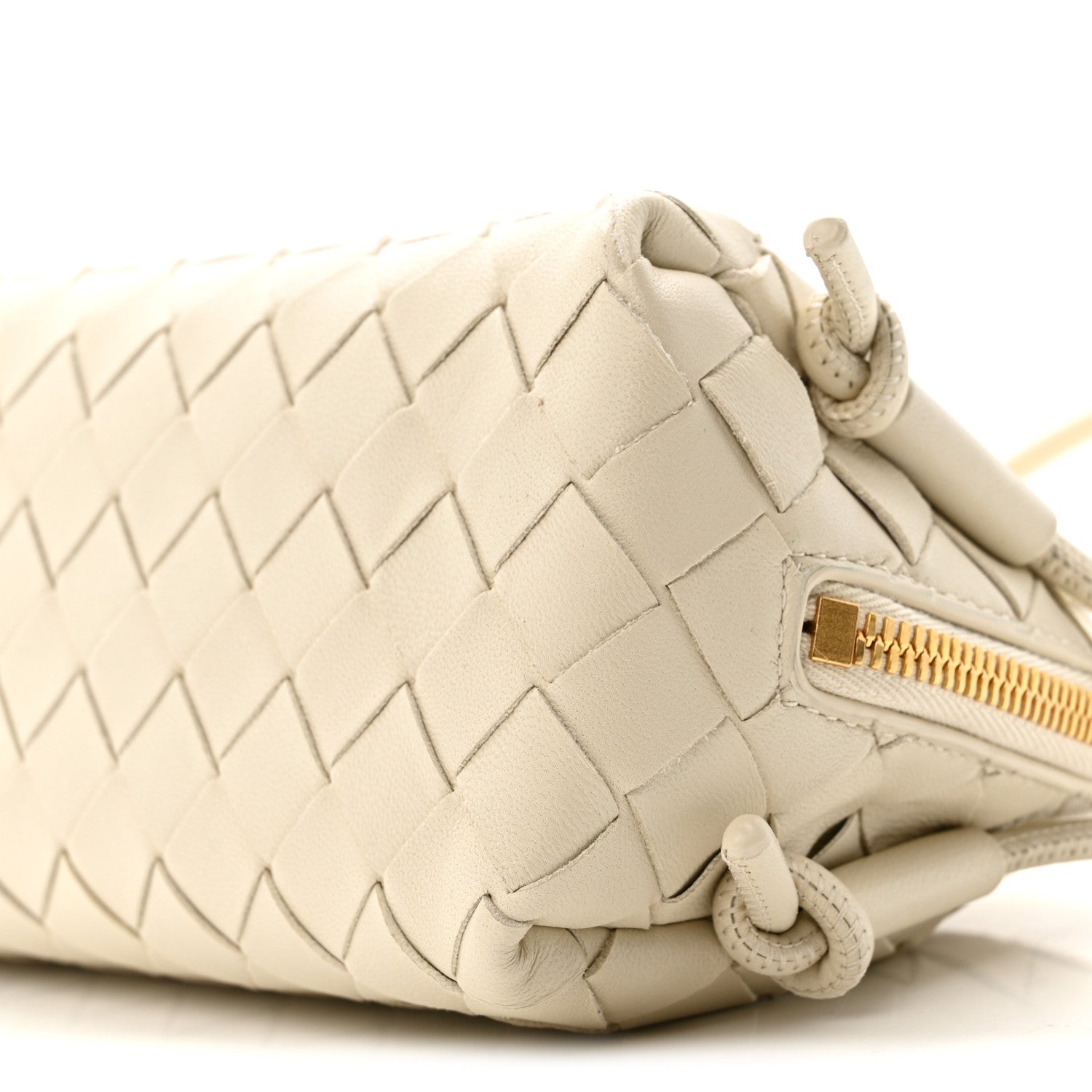 Nappa Intrecciato Concert Pouch Sea Salt
