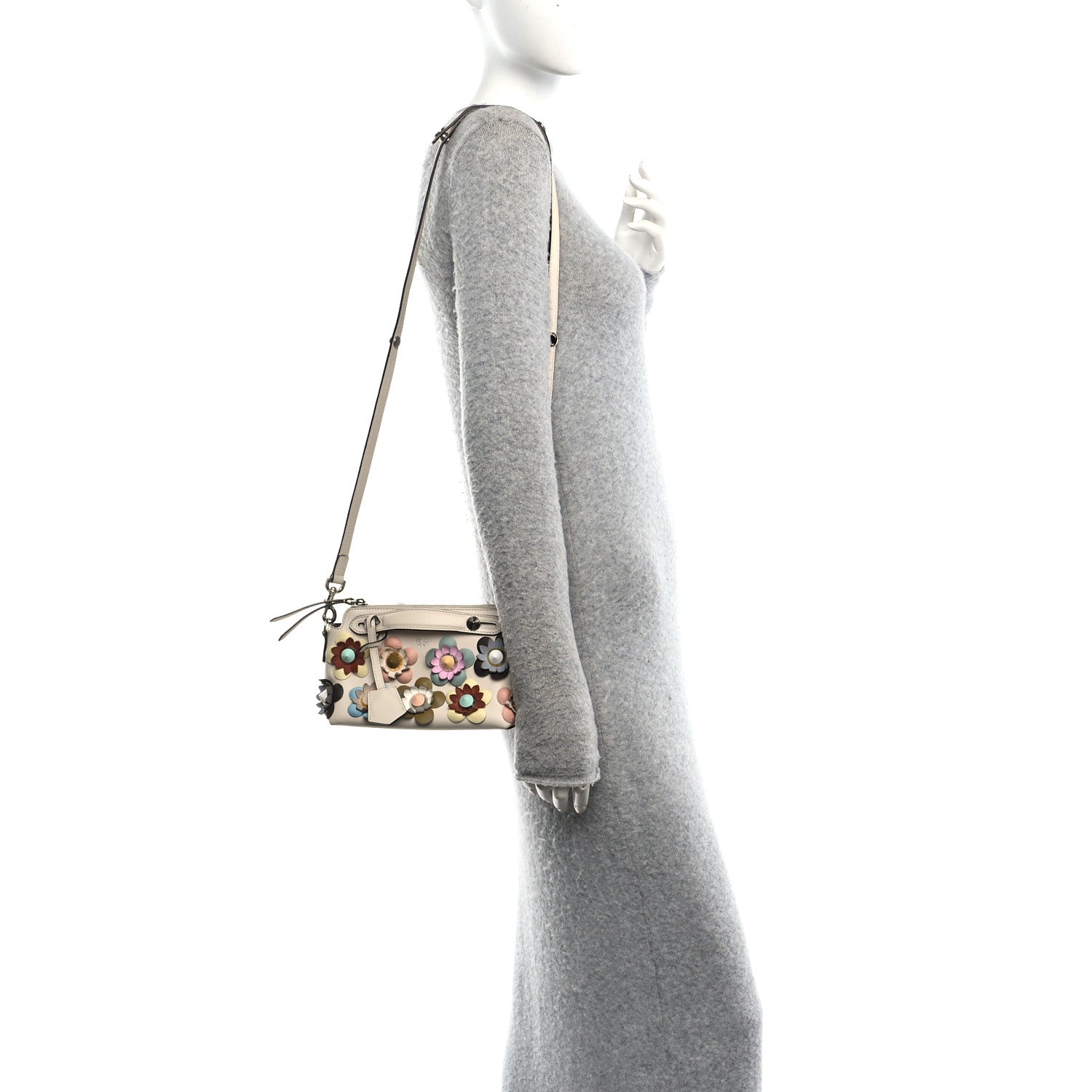 Vitello Dolce Flowerland Studded Mini By The Way Boston Bag Camelia Multicolor