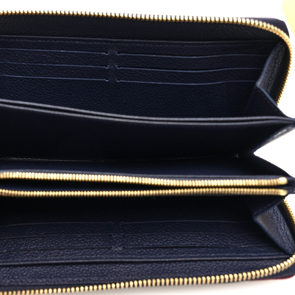 Empreinte Zippy Wallet Marine Rouge