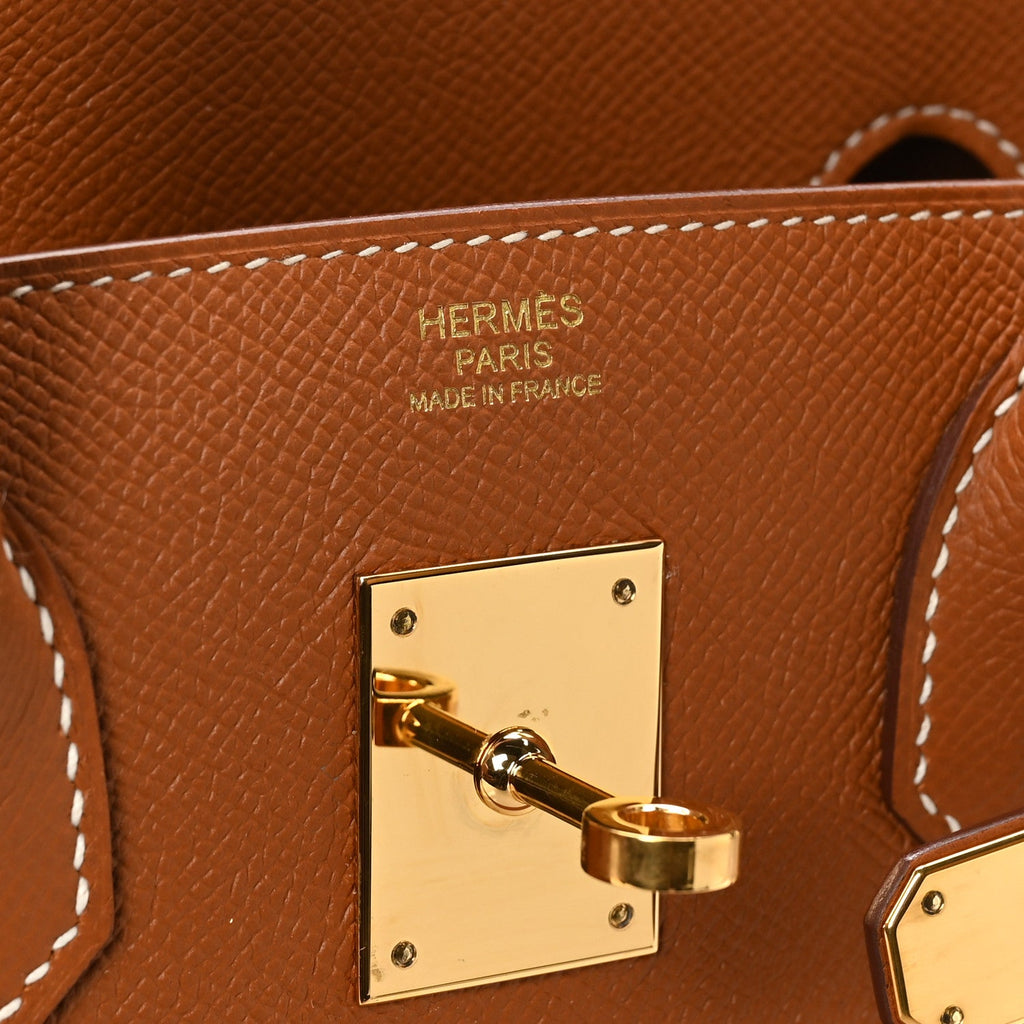 Epsom BIRKIN 30 Gold