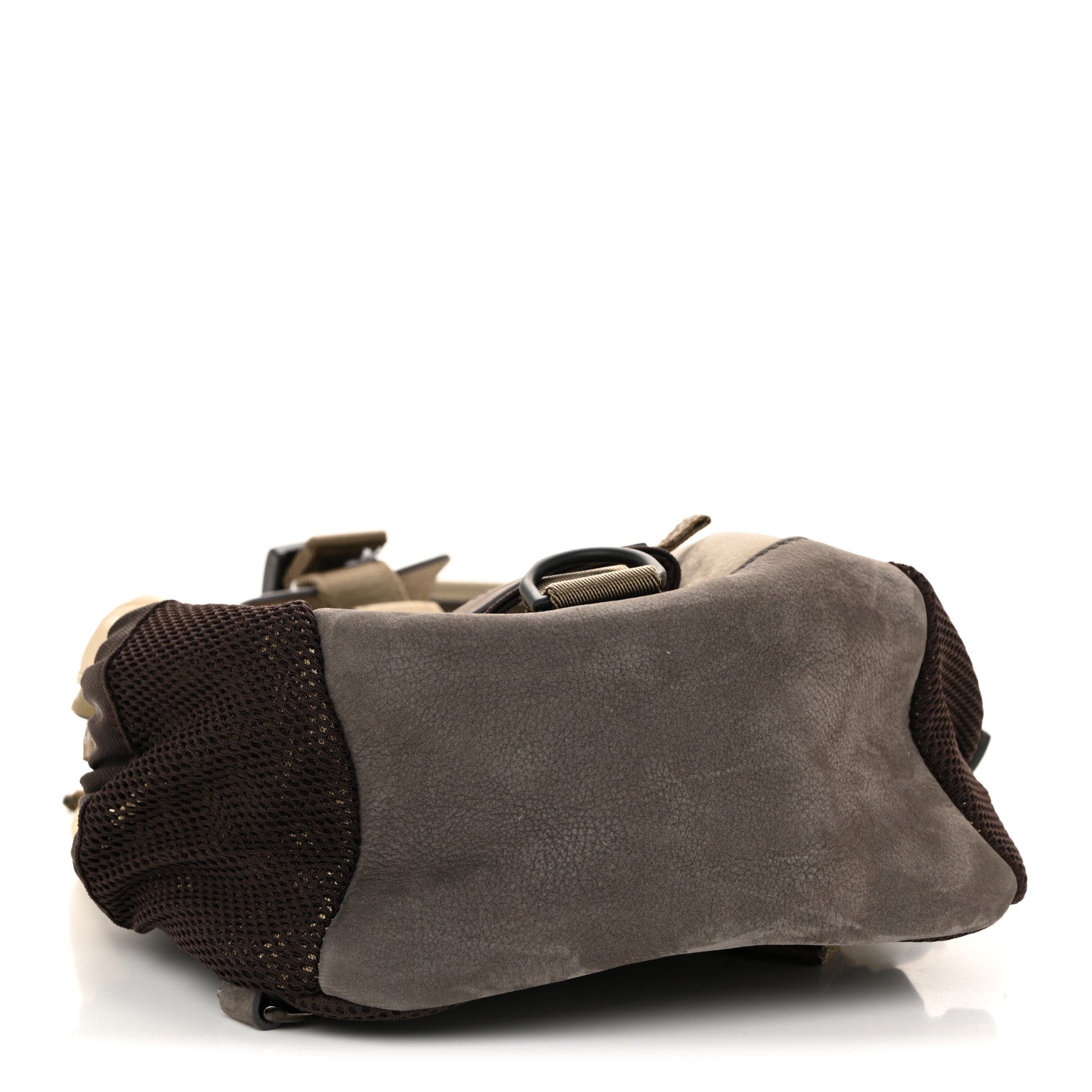 Nylon Nubuck G-Trail Small Sling Bag Taupe Anthracite Sand