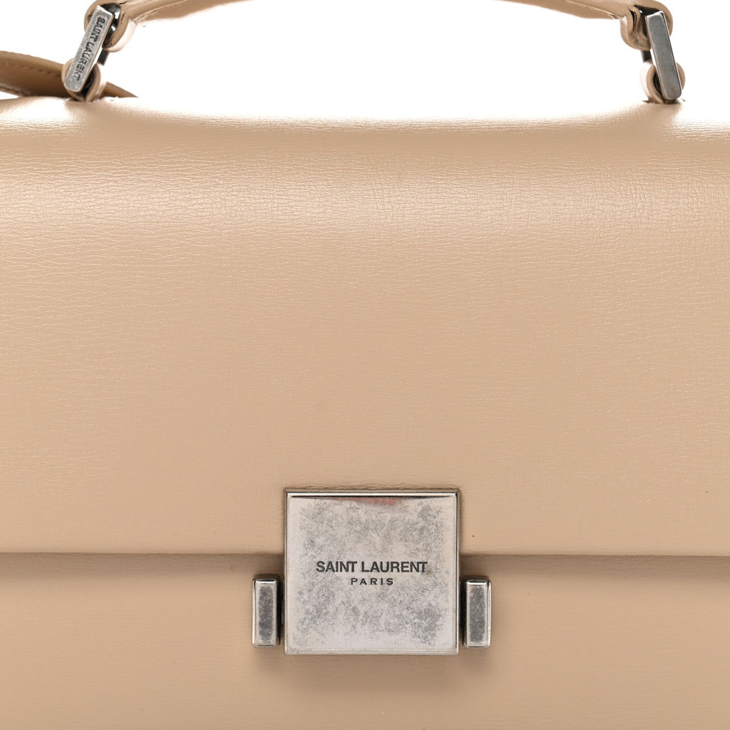 Calfskin Medium Bellechasse Satchel Nude Powder