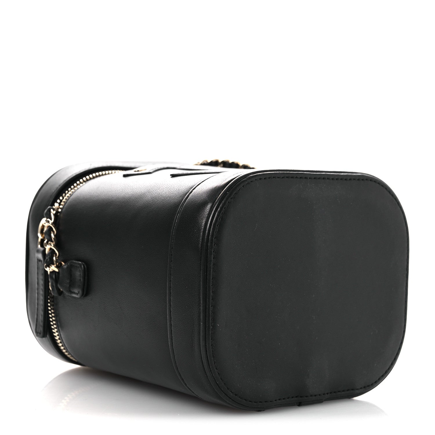 Lambskin Timeless Vanity Cosmetic Case Black