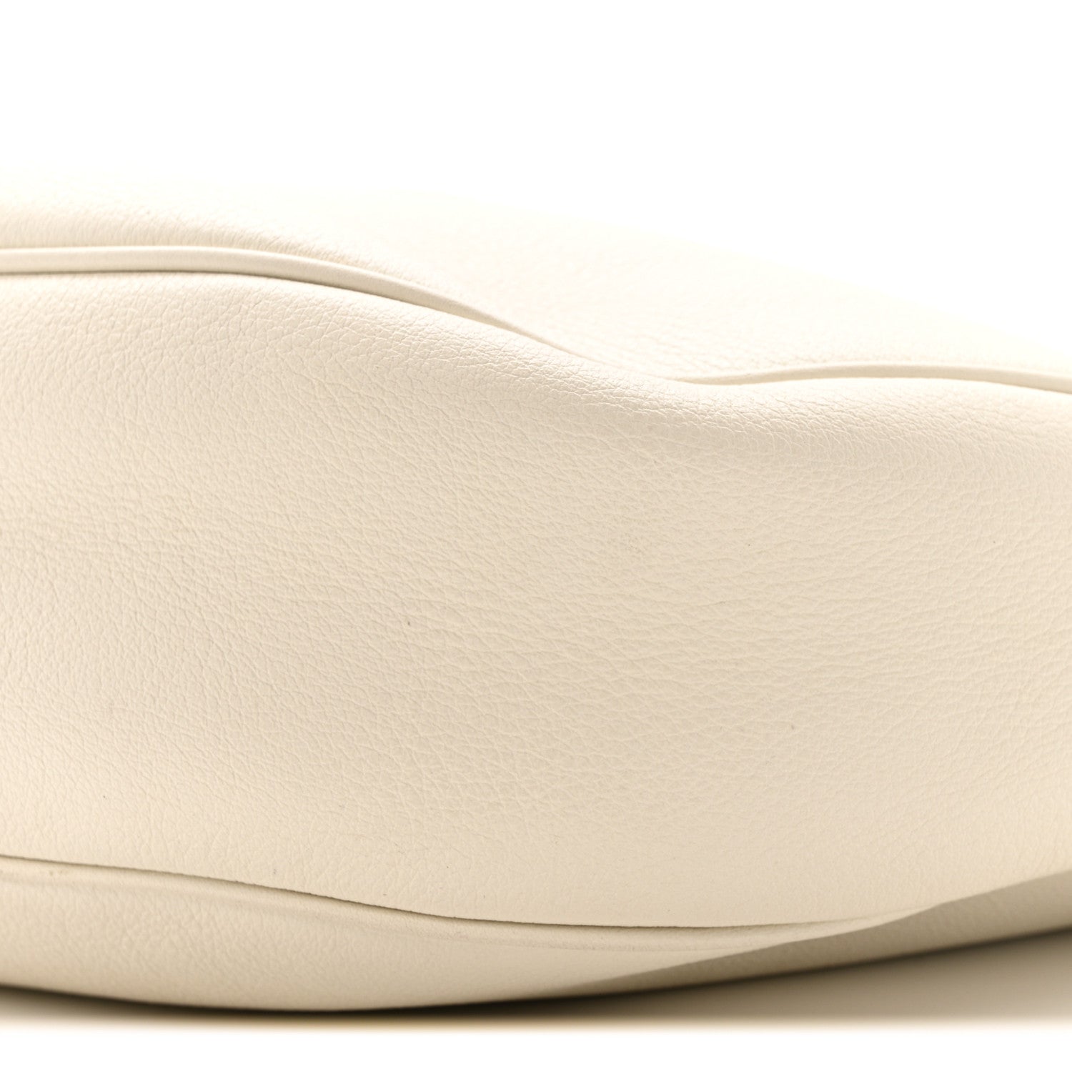 Supple Calfskin Cuir Triomphe Heloise Shoulder Bag White