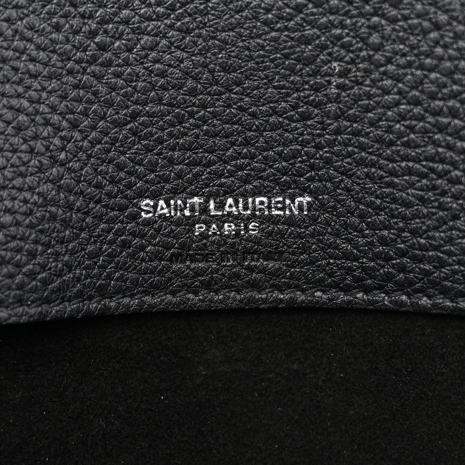 Grained Calfskin Small Supple Sac De Jour Black