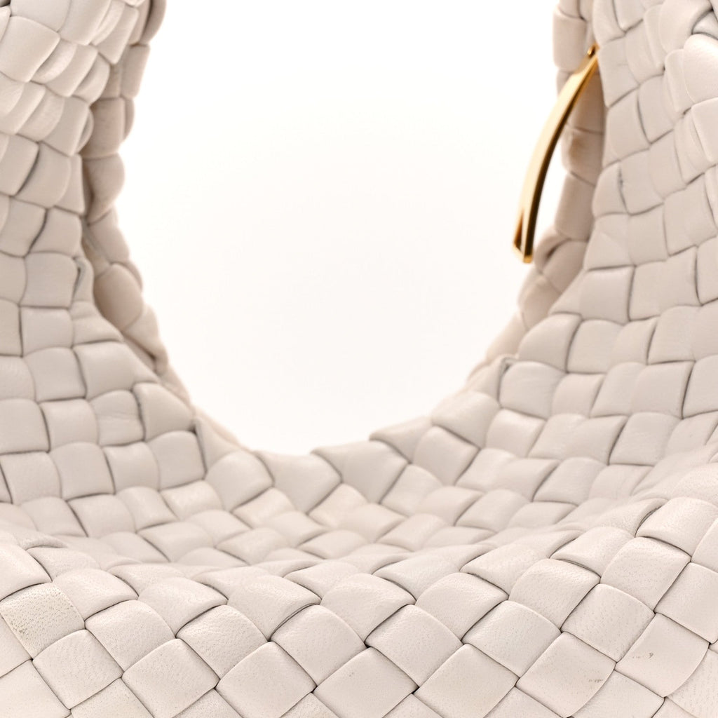 Lambskin Intrecciato Padded Mini Jodie Chalk