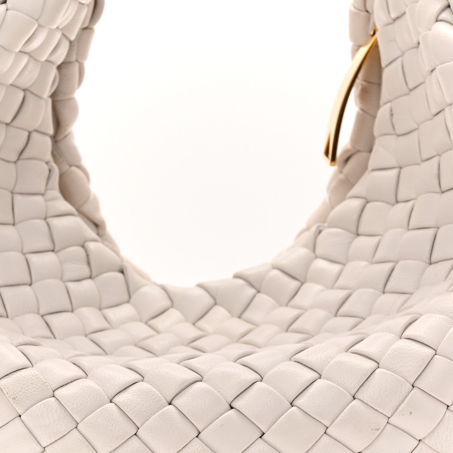 Lambskin Intrecciato Padded Mini Jodie Chalk