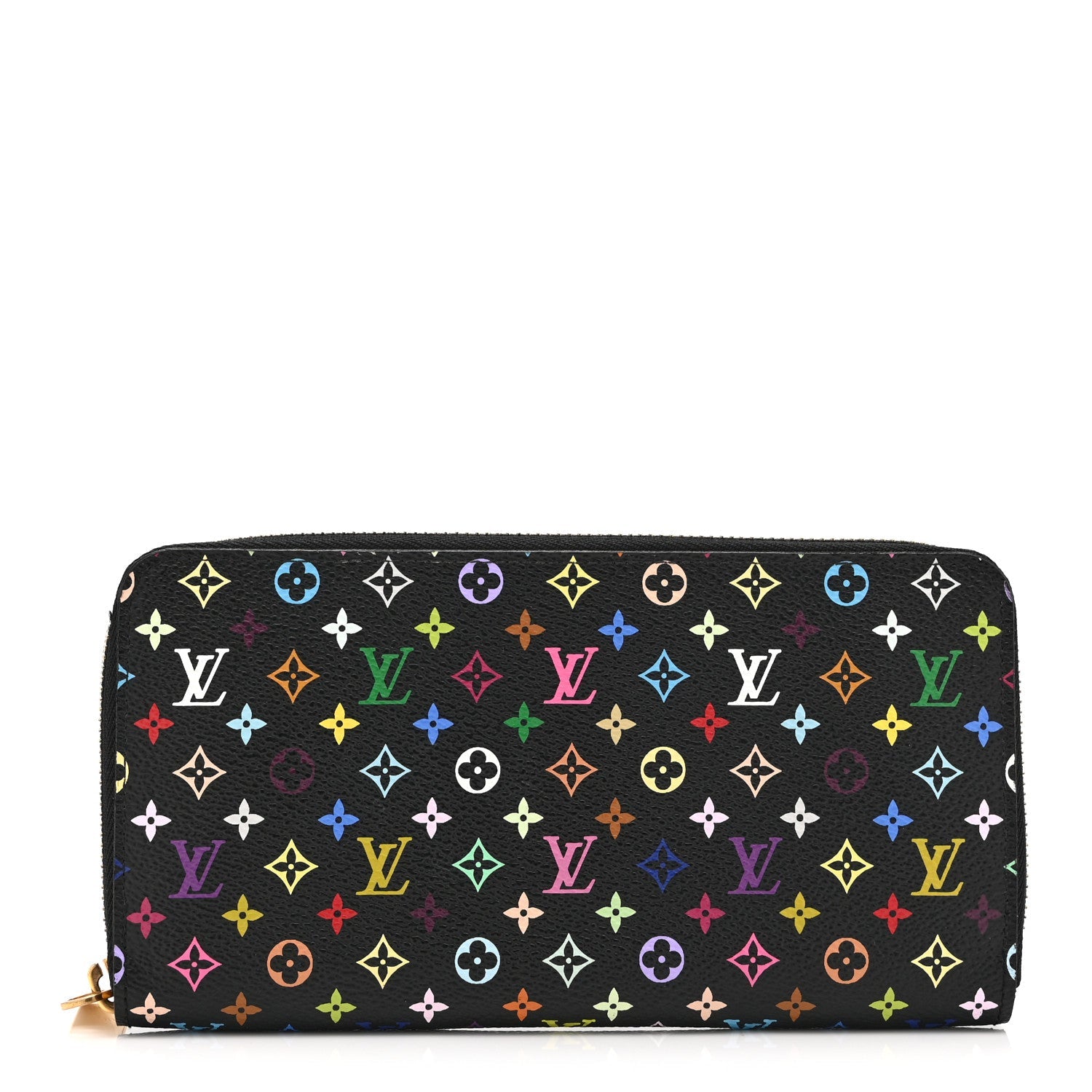 Monogram Multicolor Zippy Wallet Black Grenade