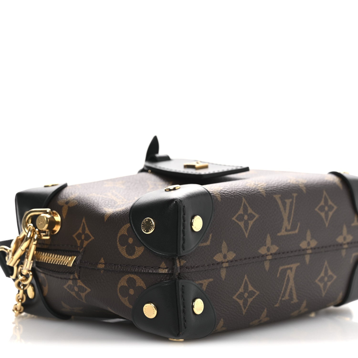 Monogram Petite Malle Souple Black