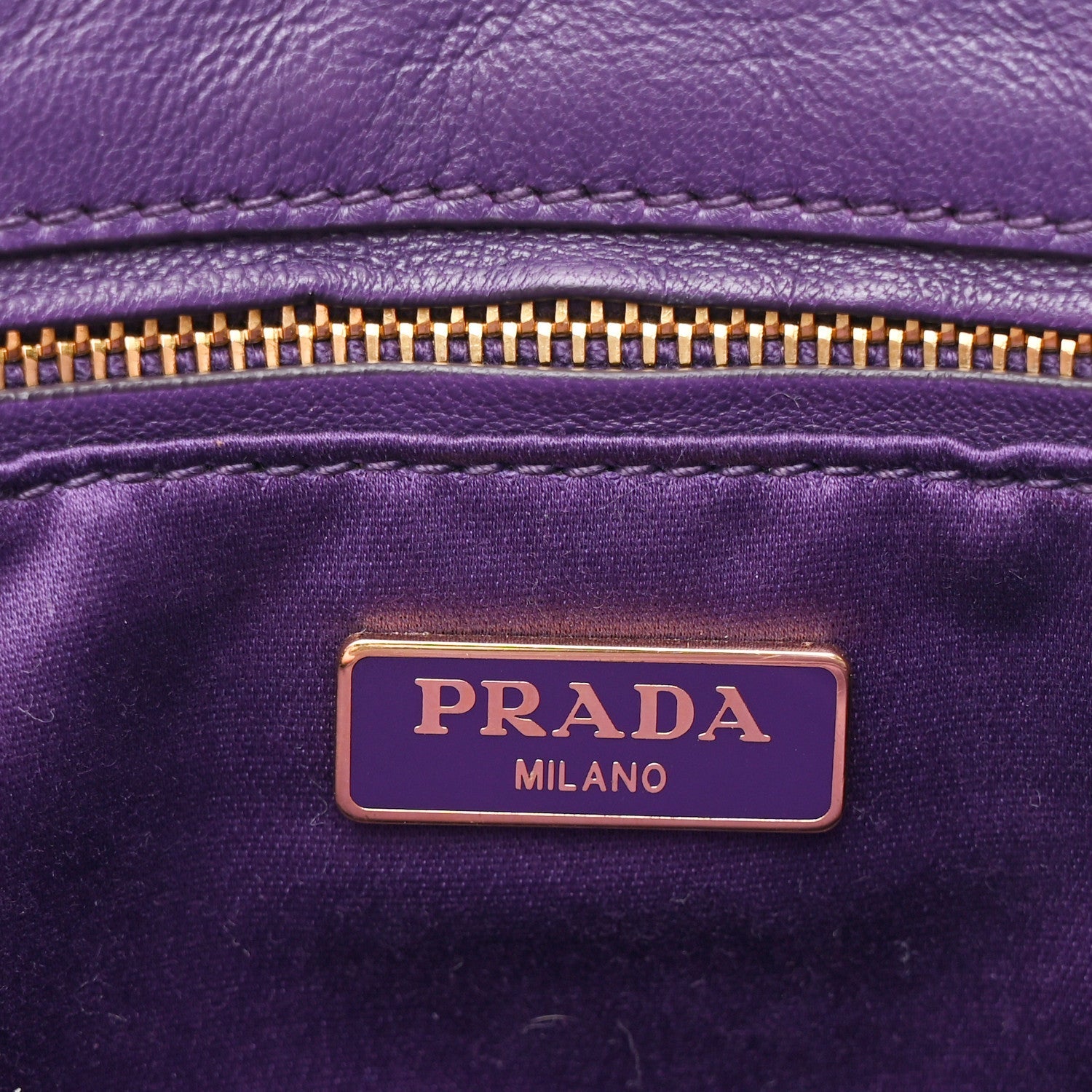 Tessuto Nylon Lurex Embroidered Flap Viola