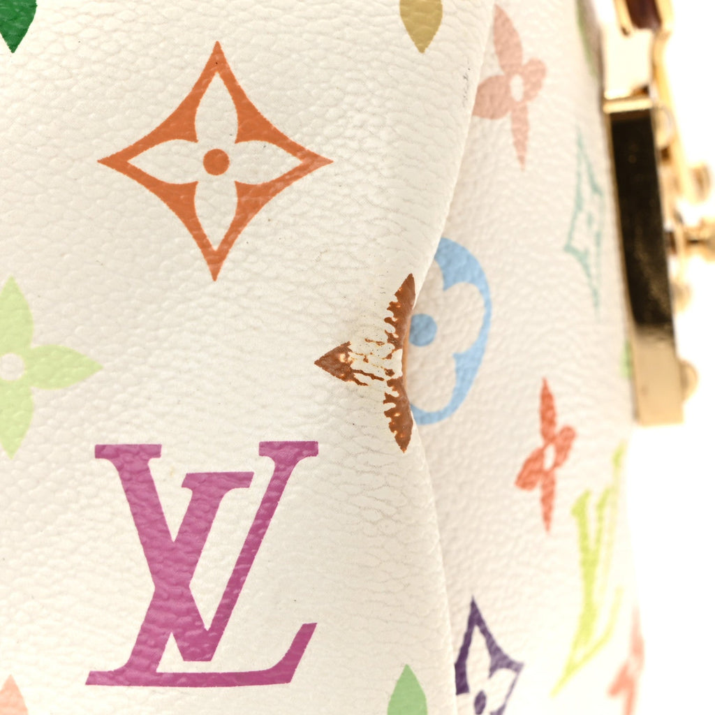 Monogram Multicolor Speedy 30 White