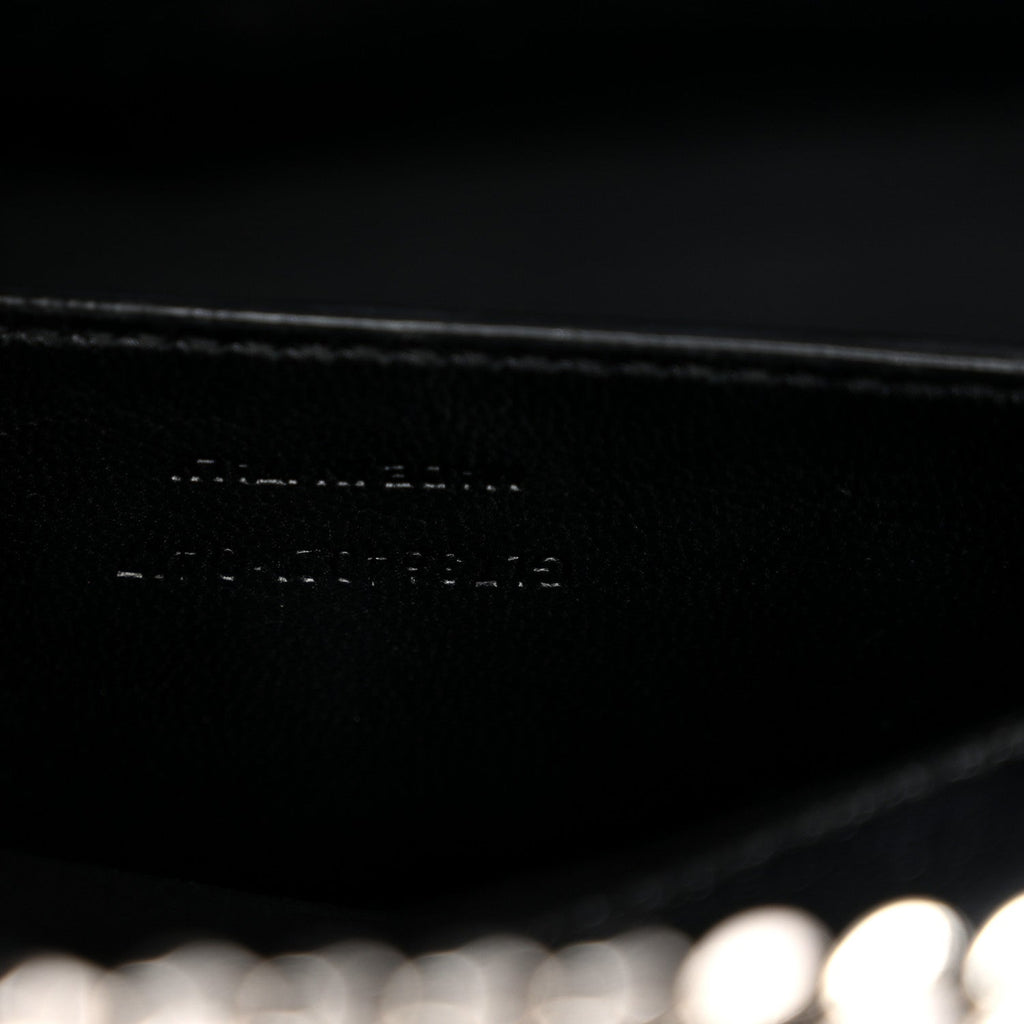 Grain De Poudre Medium Classic Monogram Kate Satchel Black