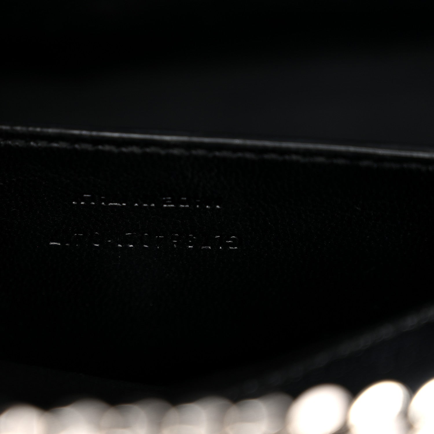Grain De Poudre Medium Classic Monogram Kate Satchel Black
