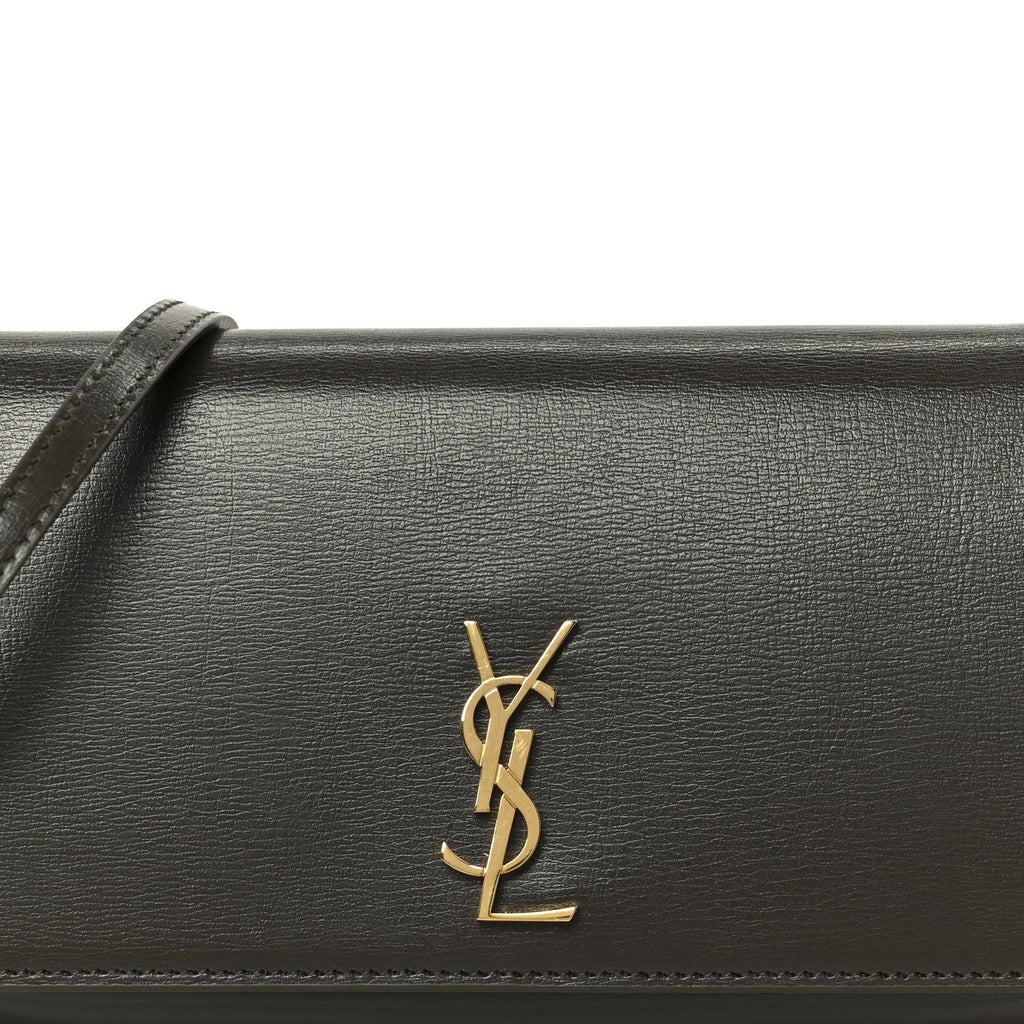 Calfskin Monogram Phone Holder Crossbody Deep Musk