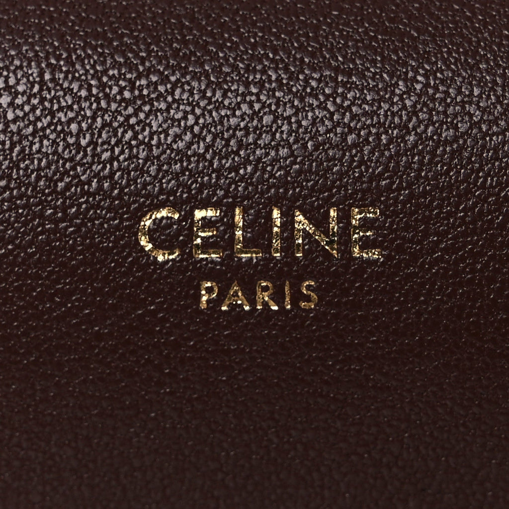 Supple Shiny Lambskin Medium New Luggage Brick