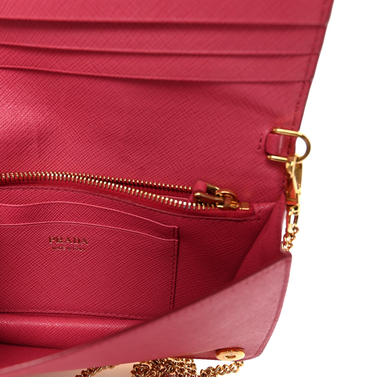 Saffiano Metal Mini Crossbody Bag Peonia