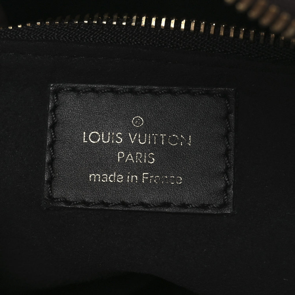 Monogram Petite Malle Souple Black