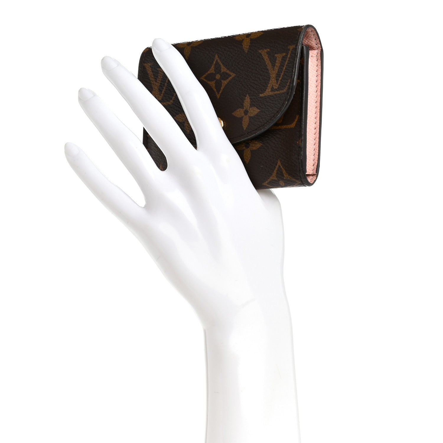 Monogram Rosalie Coin Purse Rose Ballerine