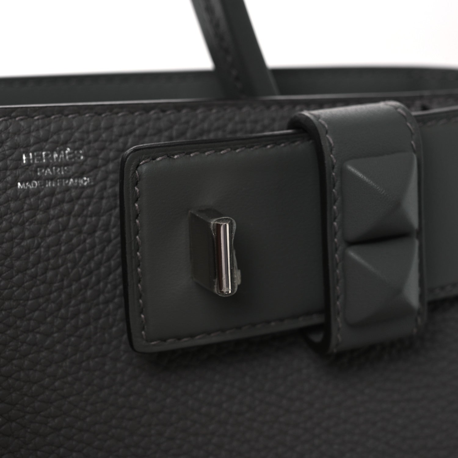 Togo Swift Medor Bag Gris Meyer