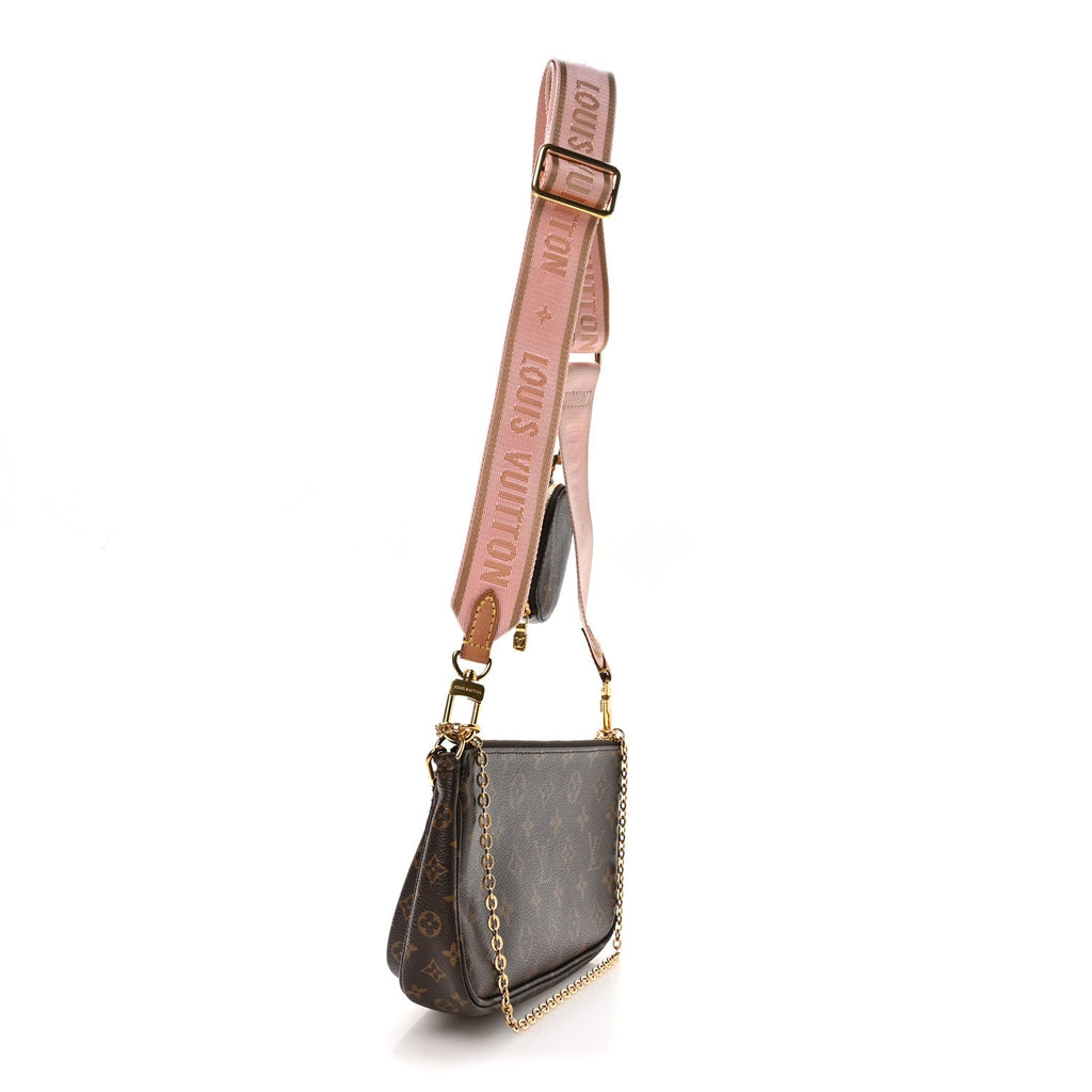 Monogram Multi Pochette Accessories Rose Clair