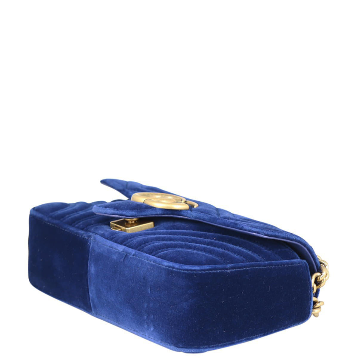 Gucci GG Marmont Velvet Mini Shoulder Bag