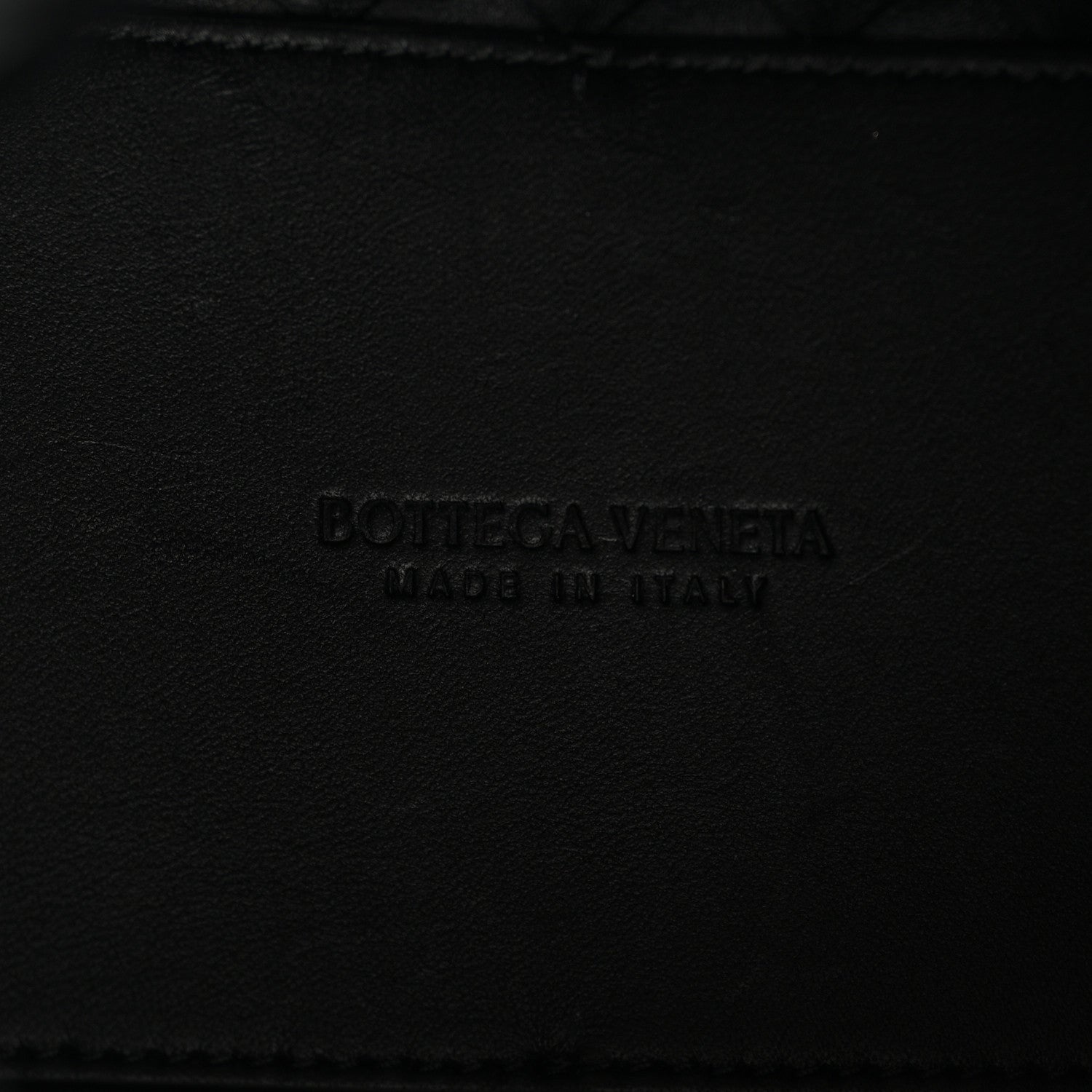 Nappa Intrecciato Small Andiamo Shoulder Bag Black