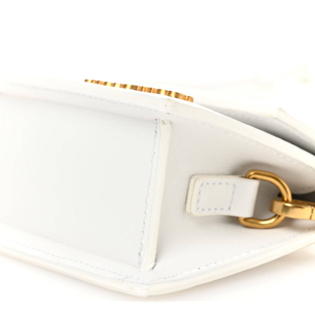 Smooth Calfskin Le Chiquito White
