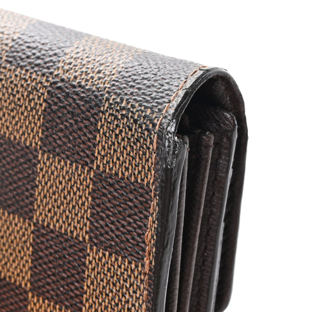 Damier Ebene Sarah Wallet