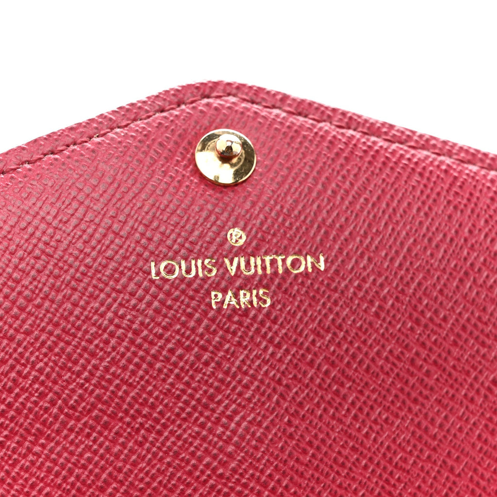 Monogram Sarah Wallet NM Fuchsia