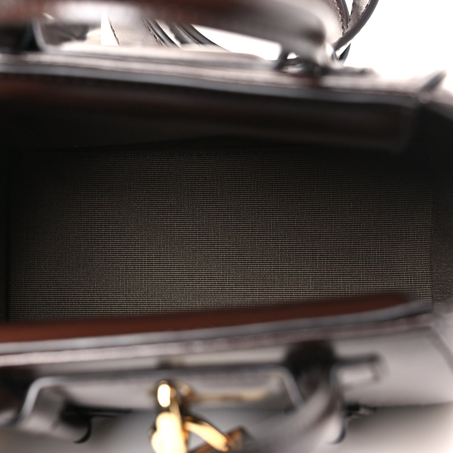 Box Calfskin Toy Lock Antigona Shoulder Bag Ebony Brown