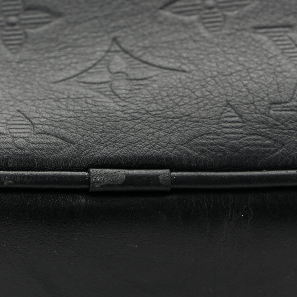 Calfskin Monogram Shadow Danube PM Black
