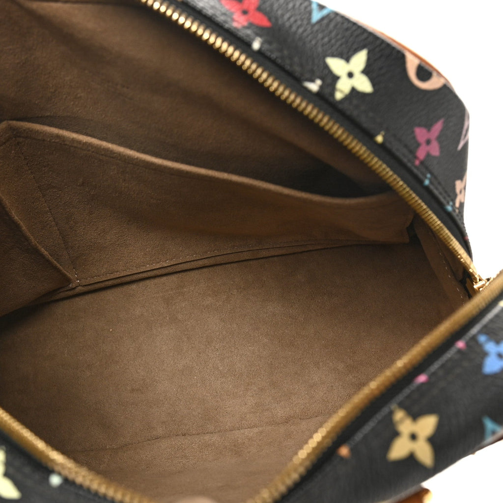 Monogram Multicolor Trouville Black