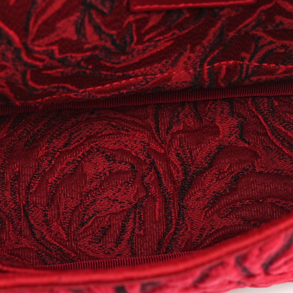 Velvet Rose Medium Caro Bag Rouge