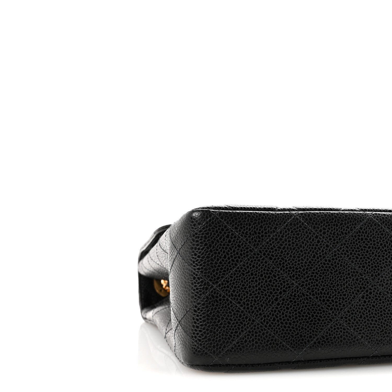 Caviar Jumbo Single Flap Black
