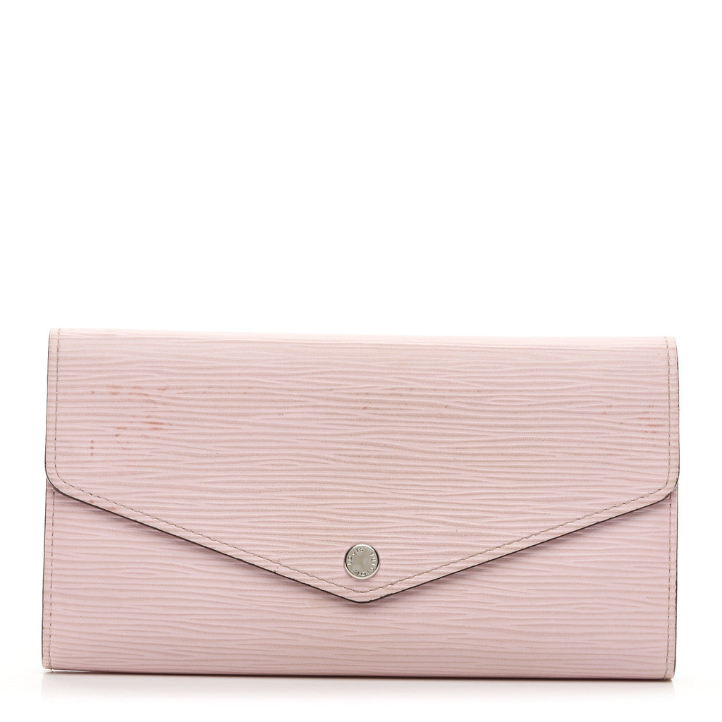 Epi Sarah Wallet NM Rose Ballerine