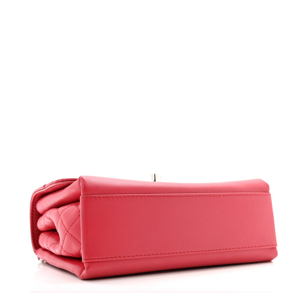 Calfskin Mini Tramezzo Flap Red