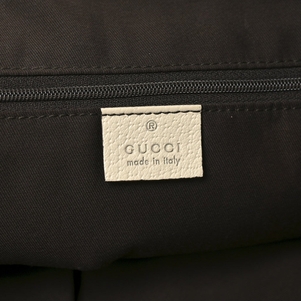 Monogram Medium Abbey Tote Off White