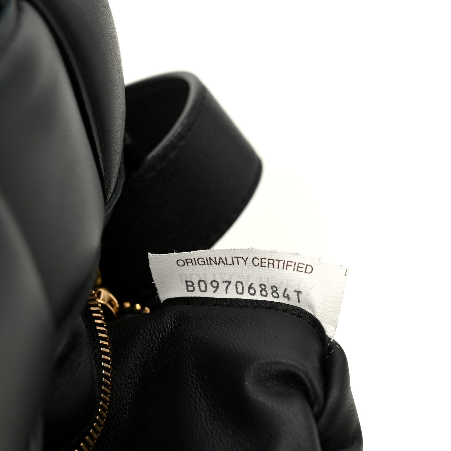 Nappa Maxi Intreccio Padded Cassette Crossbody Bag Black