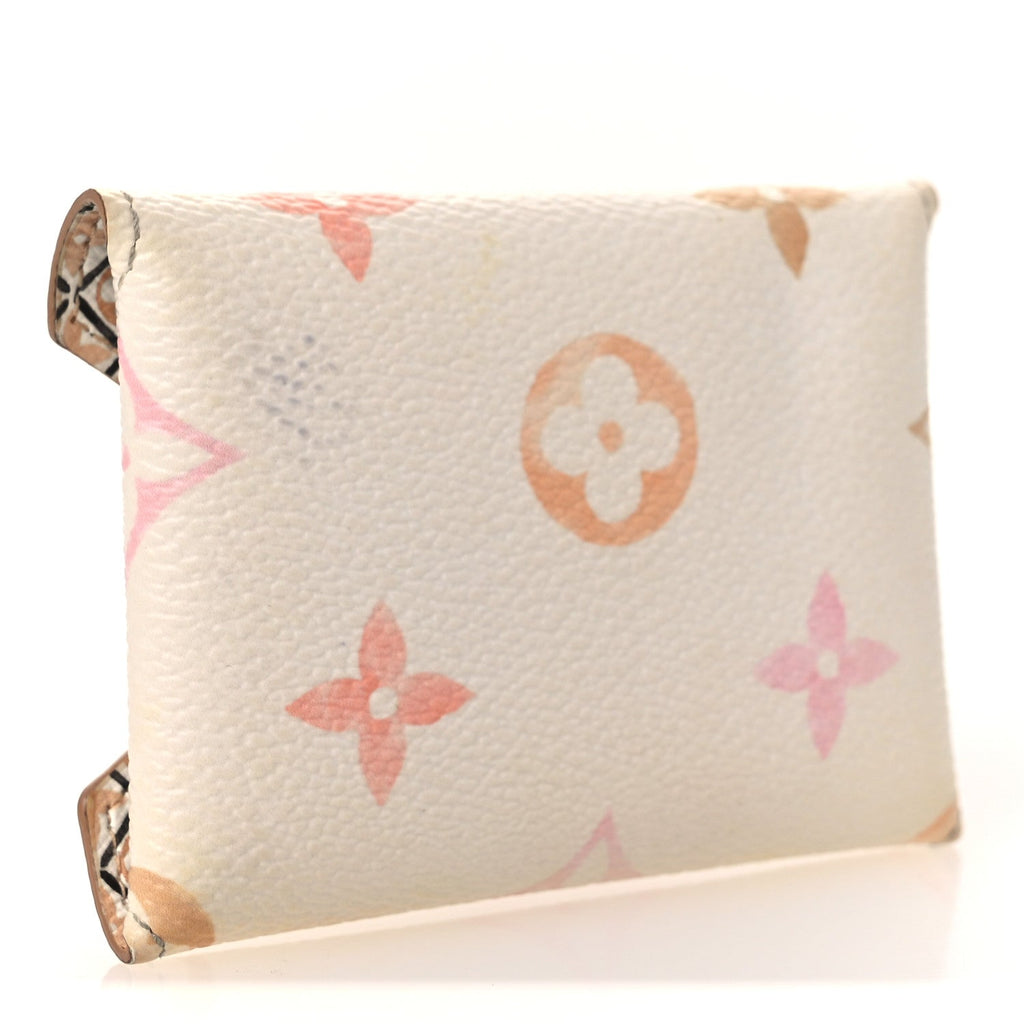 Monogram Resort Small Kirigami Pochette Insert White Beige
