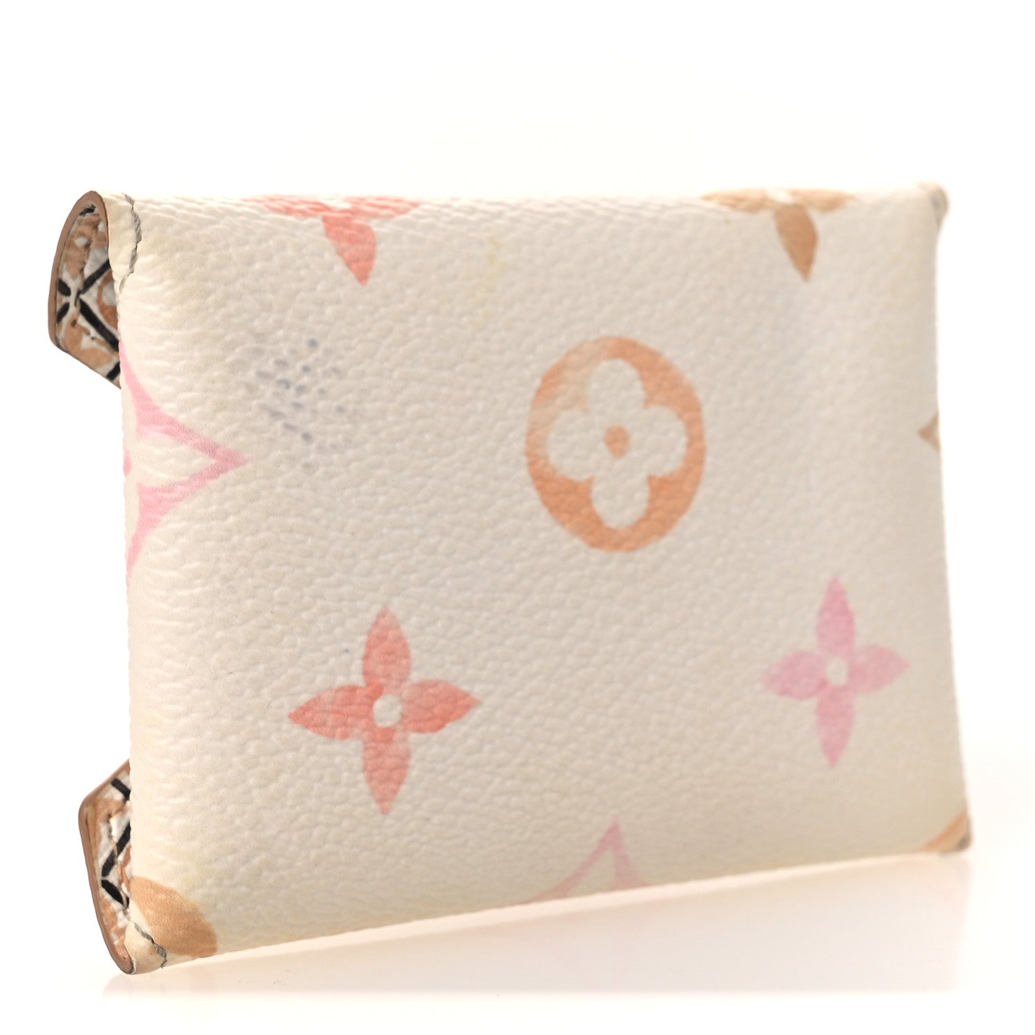 Monogram Resort Small Kirigami Pochette Insert White Beige