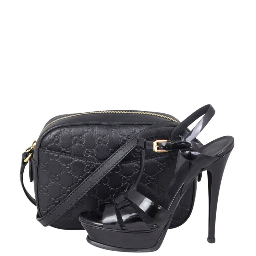 Gucci Guccissima Signature Camera Bag