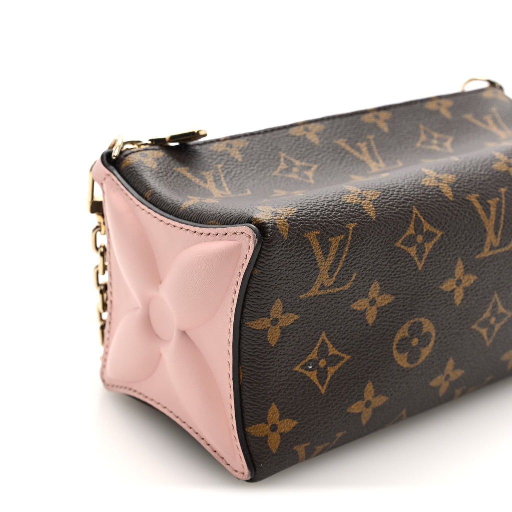 Monogram Bloom Pouch Rose Jasmin