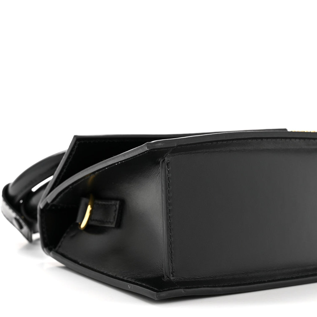 Smooth Calfskin Le Chiquito Noeud Black