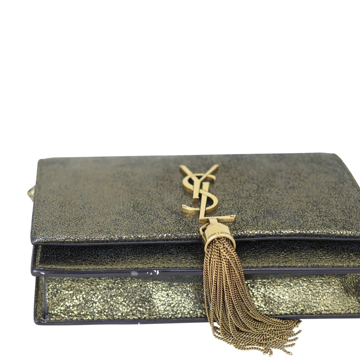 Saint Laurent Kate Tassel Chain Wallet