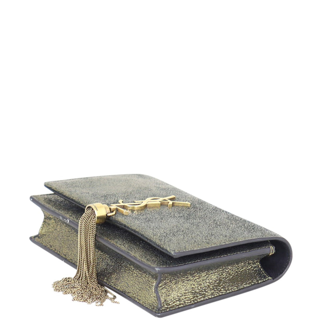 Saint Laurent Kate Tassel Chain Wallet