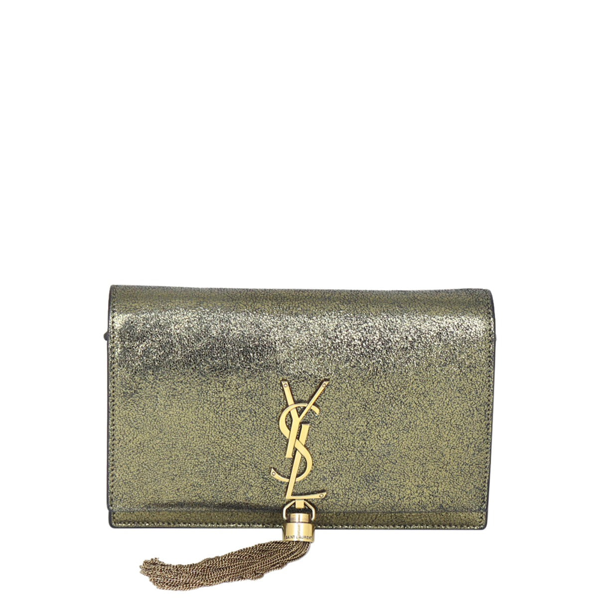 Saint Laurent Kate Tassel Chain Wallet