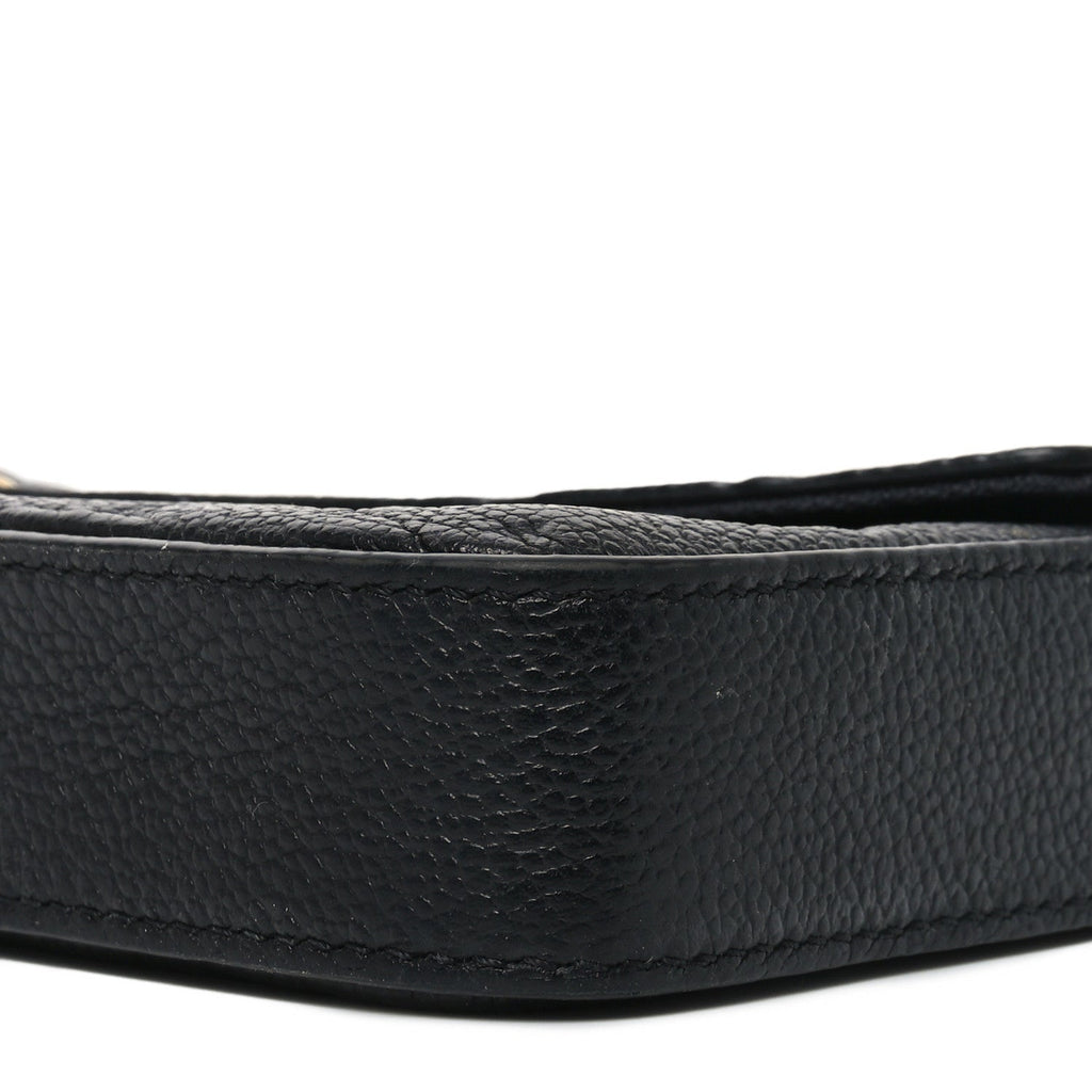 Empreinte Pochette Felicie Chain Wallet Black