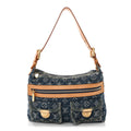 Monogram Denim Baggy PM Blue