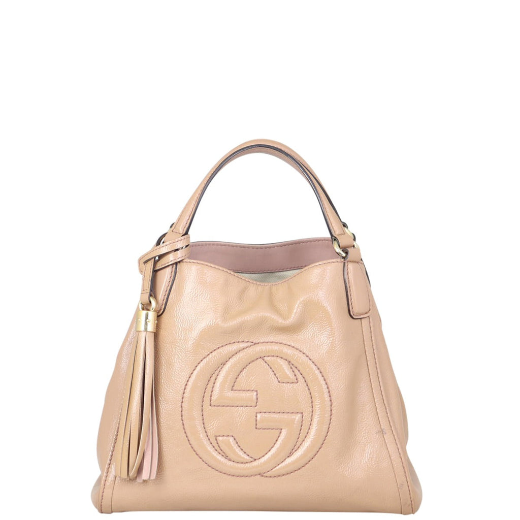 Gucci Soho Patent Small Tote
